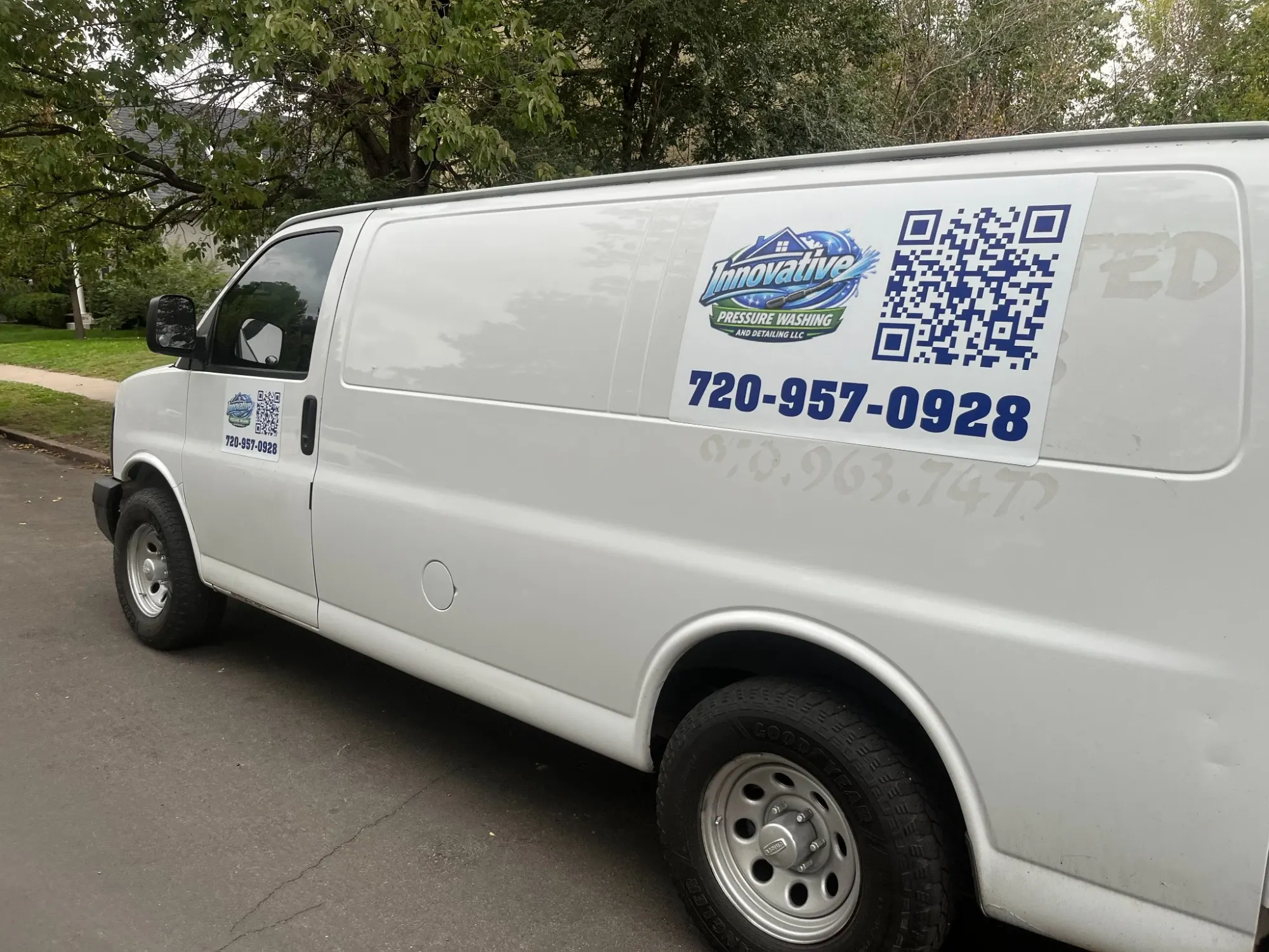 Innovative Pressure Washing service van